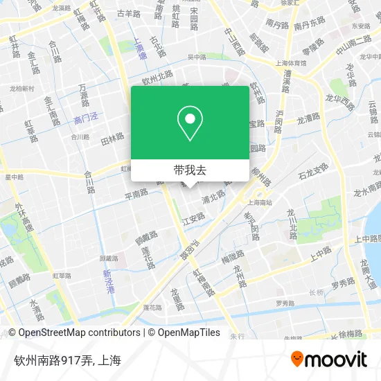 钦州南路917弄地图