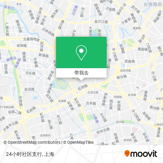 24小时社区支行地图