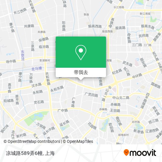 凉城路589弄6幢地图