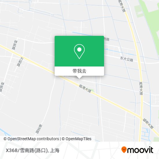 X368/雪南路(路口)地图