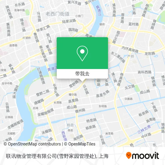 联讯物业管理有限公司(雪野家园管理处)地图