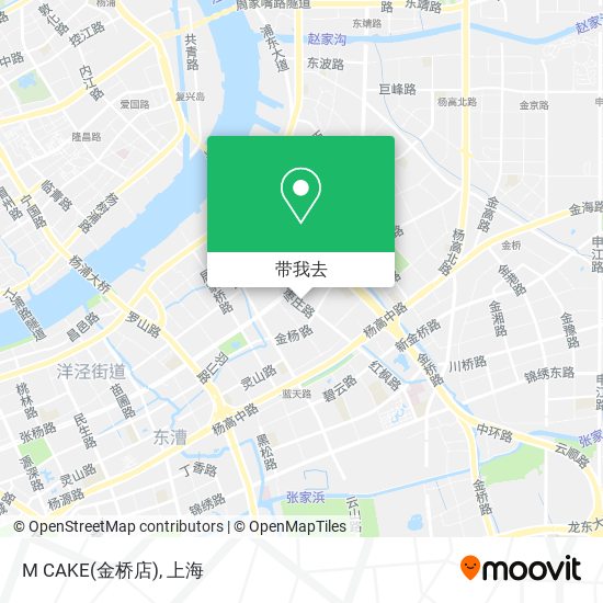 M CAKE(金桥店)地图