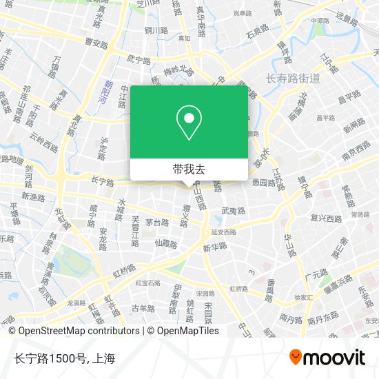 长宁路1500号地图