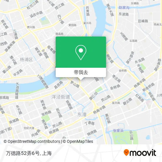 万德路52弄6号地图