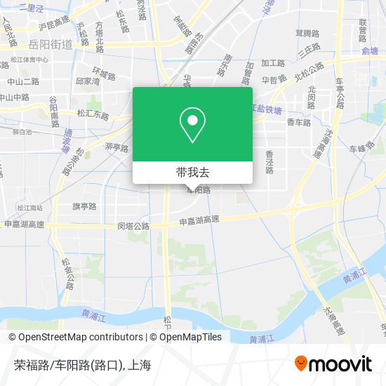 荣福路/车阳路(路口)地图