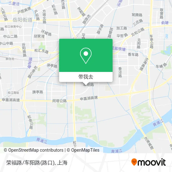 荣福路/车阳路(路口)地图