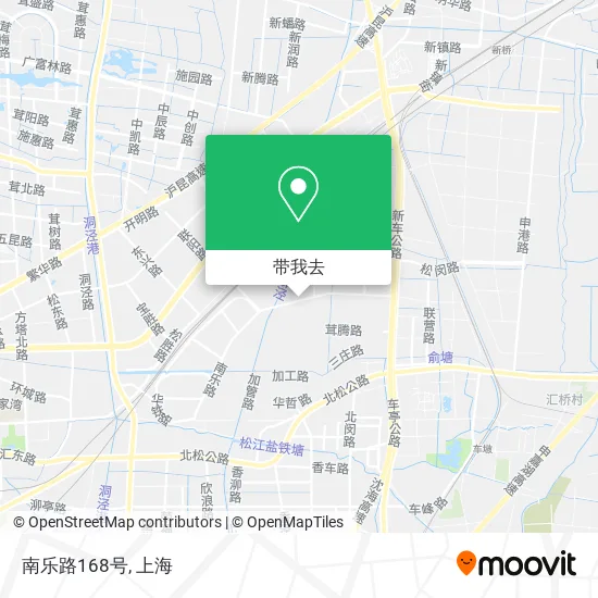 南乐路168号地图