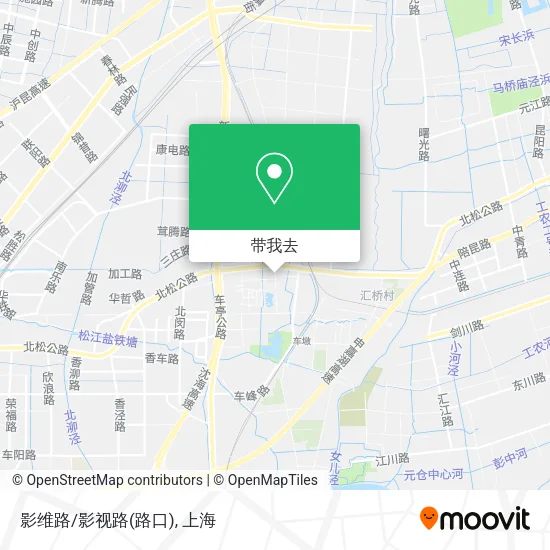 影维路/影视路(路口)地图