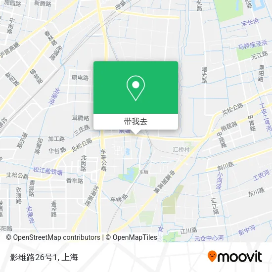 影维路26号1地图