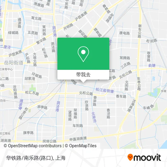 华铁路/南乐路(路口)地图