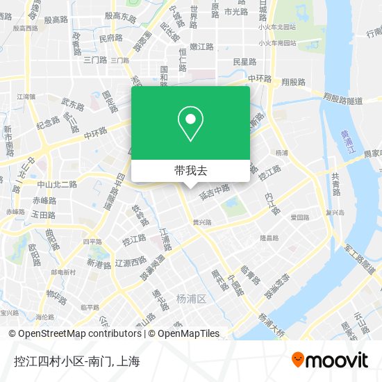 控江四村小区-南门地图