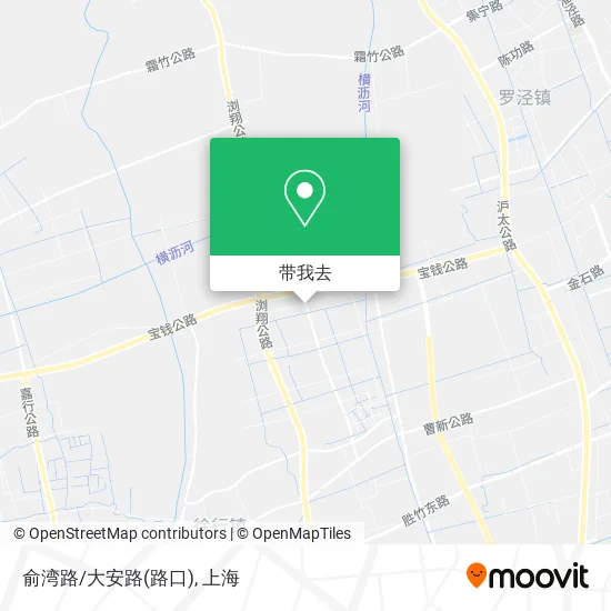 俞湾路/大安路(路口)地图