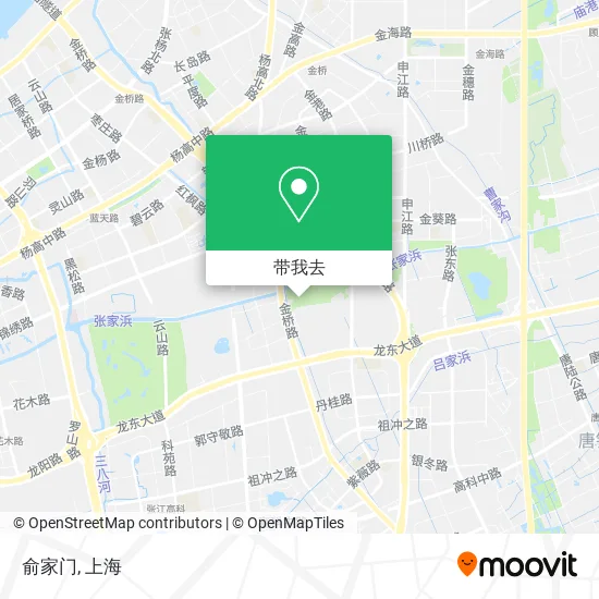 俞家门地图