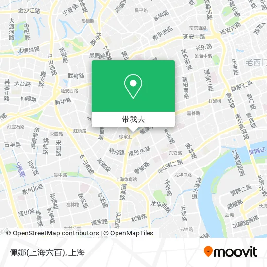佩娜(上海六百)地图