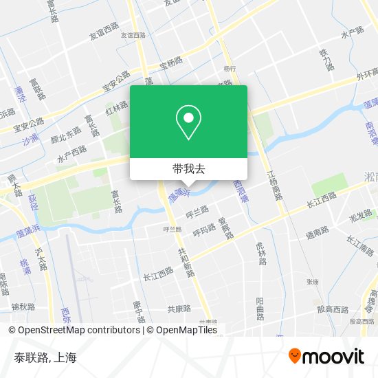 泰联路地图