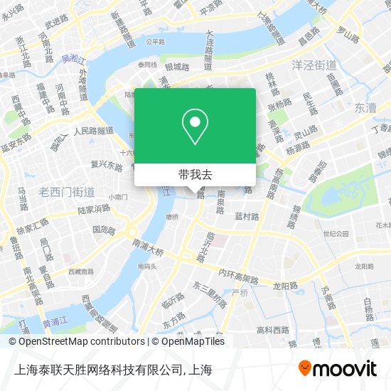 上海泰联天胜网络科技有限公司地图