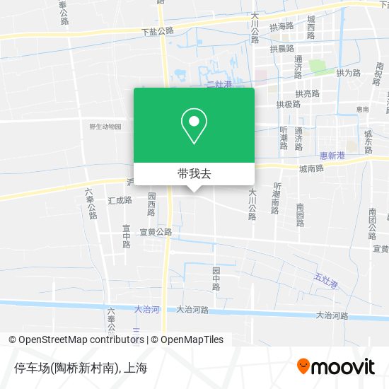 停车场(陶桥新村南)地图