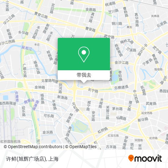 许鲜(旭辉广场店)地图