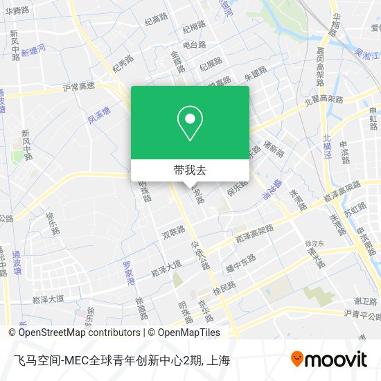 飞马空间-MEC全球青年创新中心2期地图