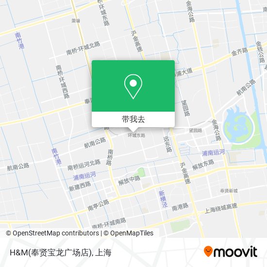 H&M(奉贤宝龙广场店)地图