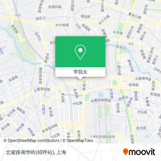 北翟路南华街(招呼站)地图