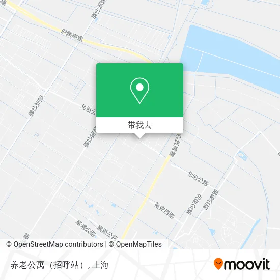 养老公寓（招呼站）地图