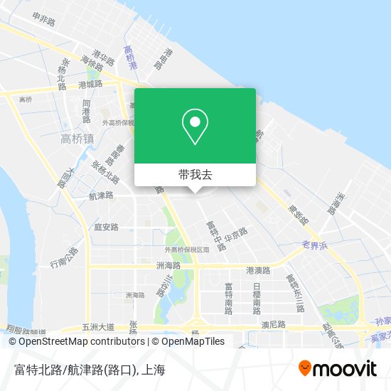 富特北路/航津路(路口)地图