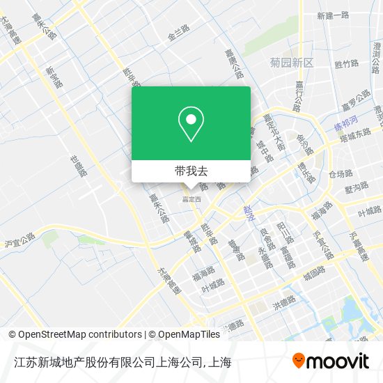 江苏新城地产股份有限公司上海公司地图