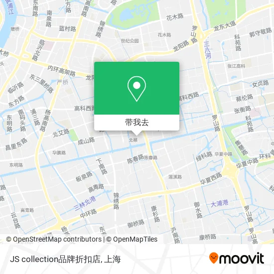 JS collection品牌折扣店地图
