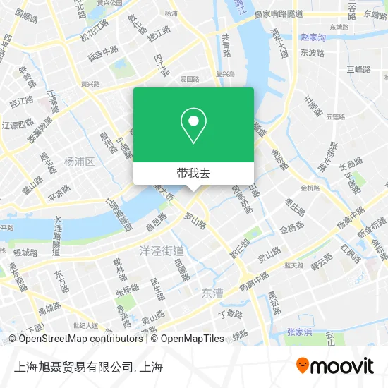 上海旭聂贸易有限公司地图