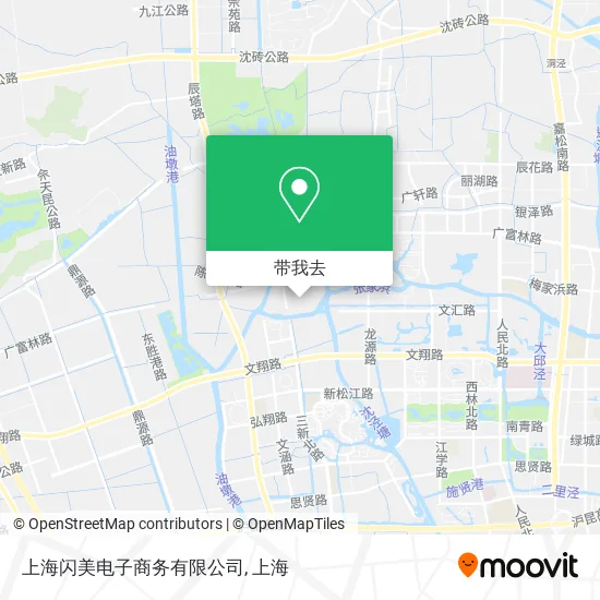上海闪美电子商务有限公司地图