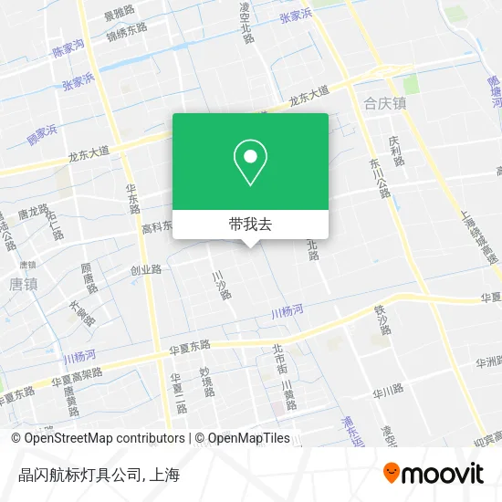 晶闪航标灯具公司地图
