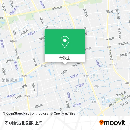 孝刚食品批发部地图