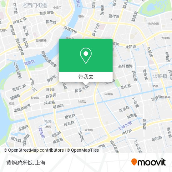 黄焖鸡米饭地图