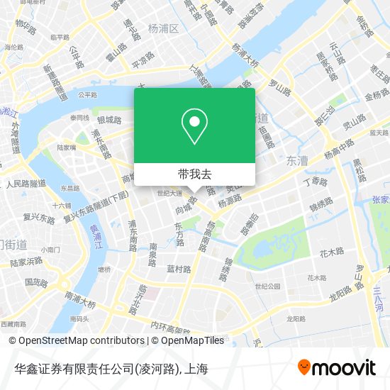 华鑫证券有限责任公司(凌河路)地图