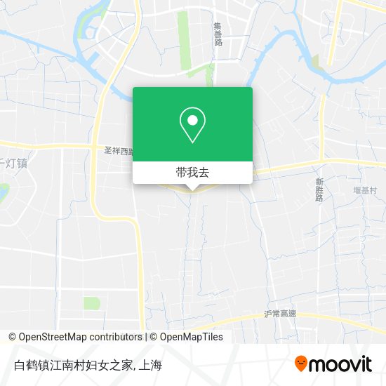 白鹤镇江南村妇女之家地图