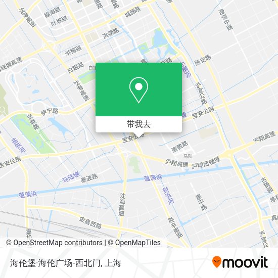 海伦堡·海伦广场-西北门地图