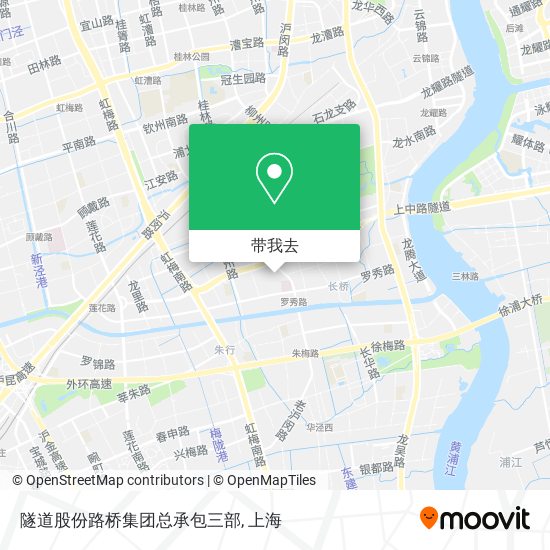 隧道股份路桥集团总承包三部地图