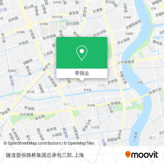 隧道股份路桥集团总承包三部地图