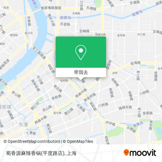 蜀香源麻辣香锅(平度路店)地图