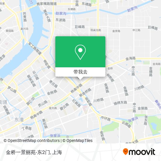 金桥一景丽苑-东2门地图