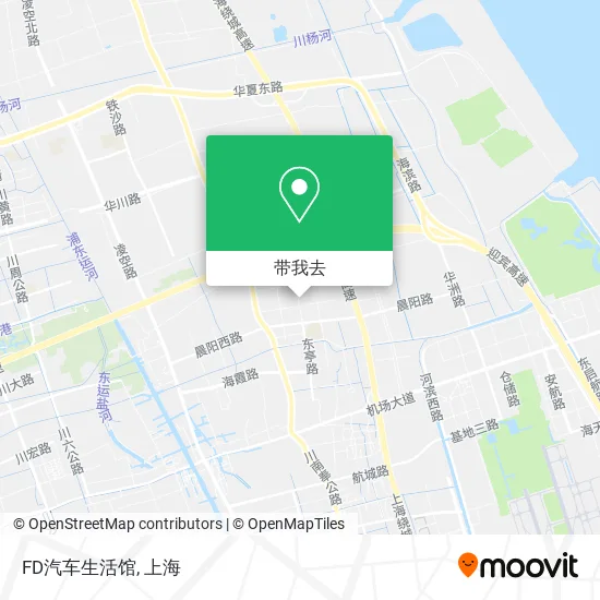 FD汽车生活馆地图