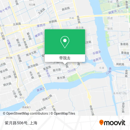 紫月路506号地图