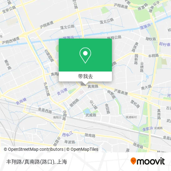 丰翔路/真南路(路口)地图