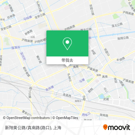 新翔黄公路/真南路(路口)地图