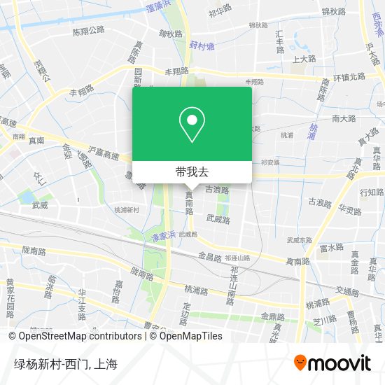 绿杨新村-西门地图