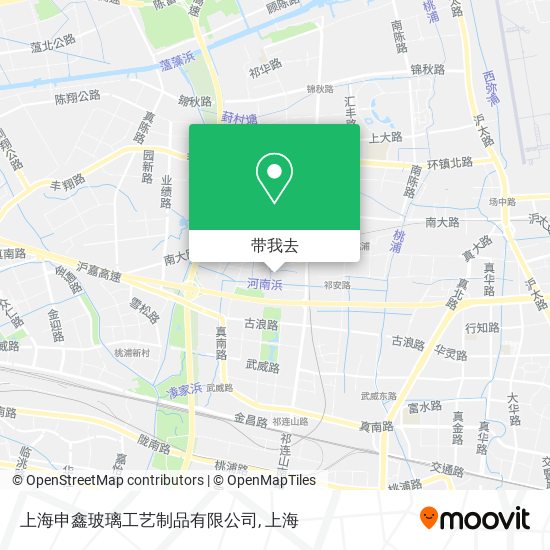 上海申鑫玻璃工艺制品有限公司地图
