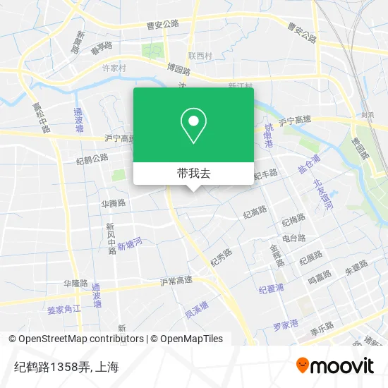 纪鹤路1358弄地图