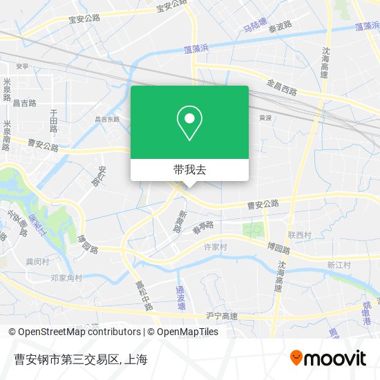 曹安钢市第三交易区地图