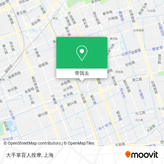 大手掌盲人按摩地图